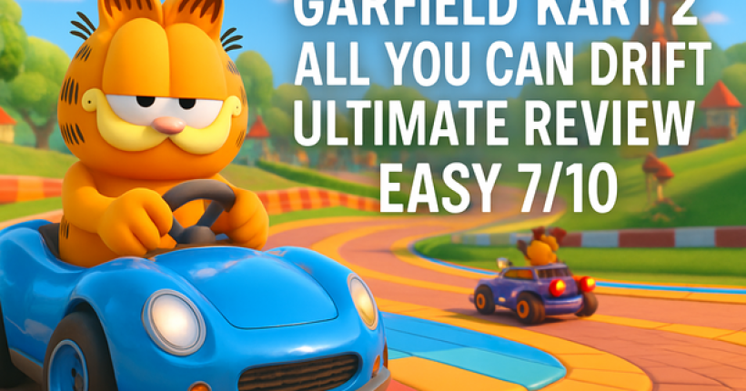 Garfield Kart 2 All You Can Drift Ultimate Review - Easy 7/10