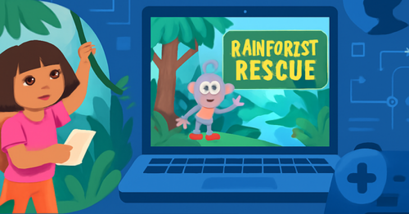 Dora: Rainforest Rescue: The Ultimate Adventure for Young Gamers